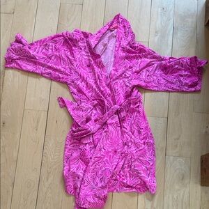 Lilly Pulitzer Pink Patterned Garment